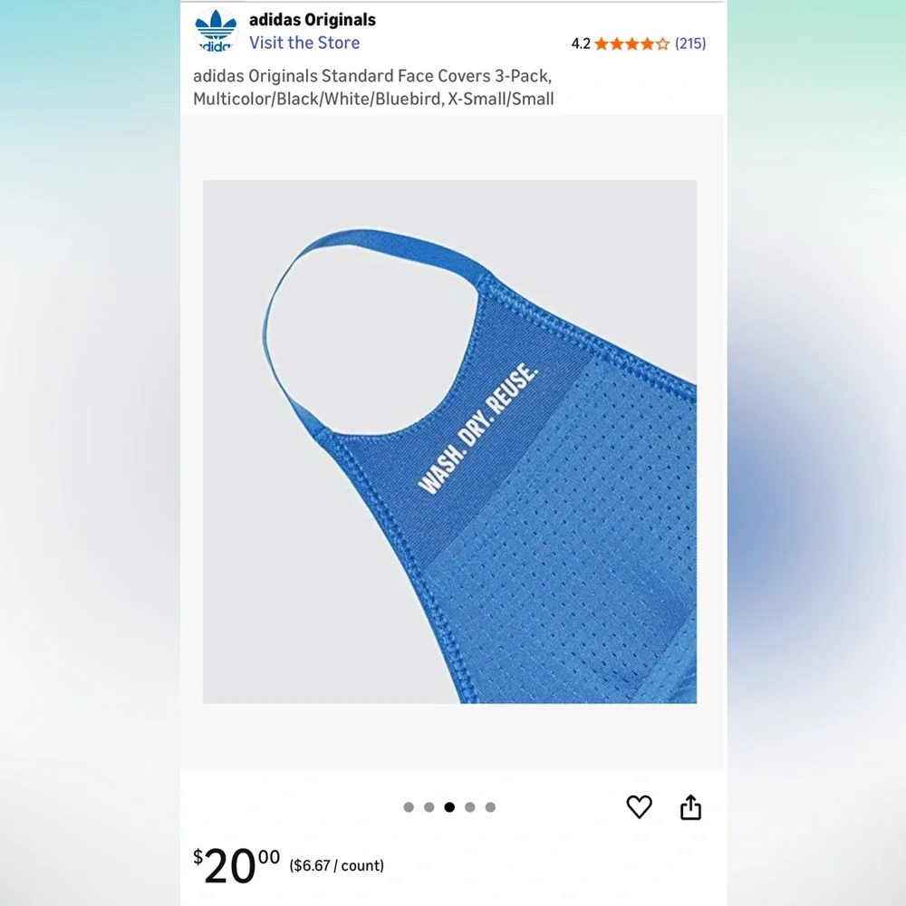 adidas comfortable face